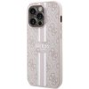 Guess GUHMP15LP4RPSP iPhone 15 Pro 6.1 różowy/pink hardcase 4G Printed Stripes MagSafe